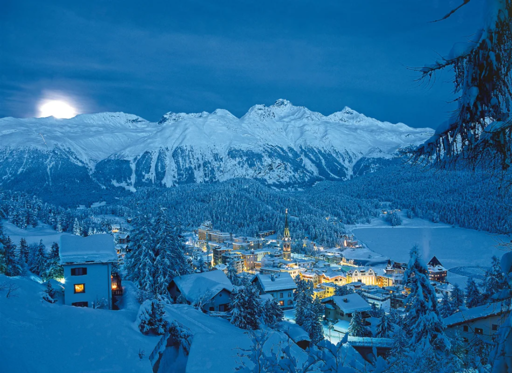 Travel to St. Moritz: A winter wonderland